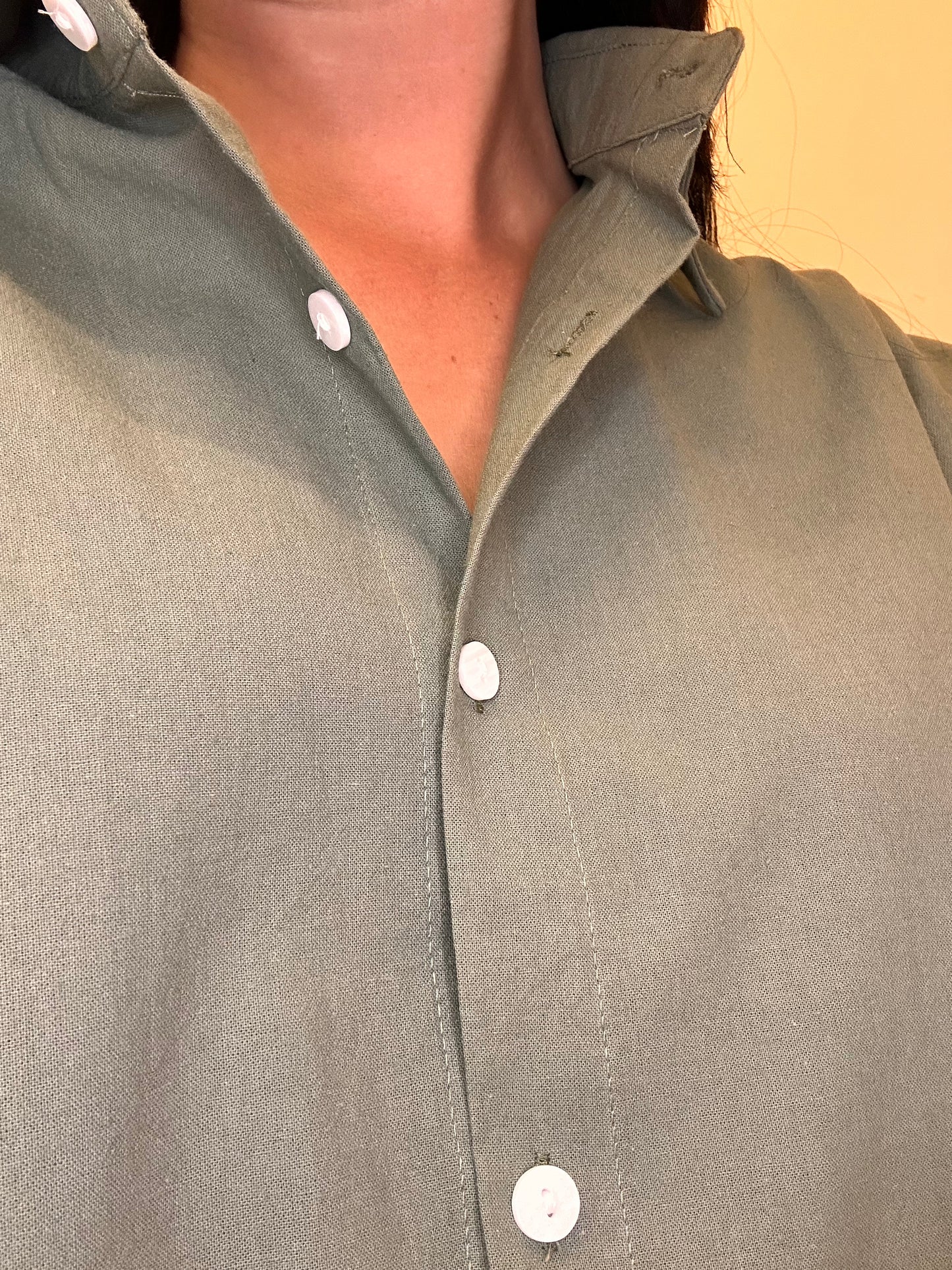 Khaki Linen Set